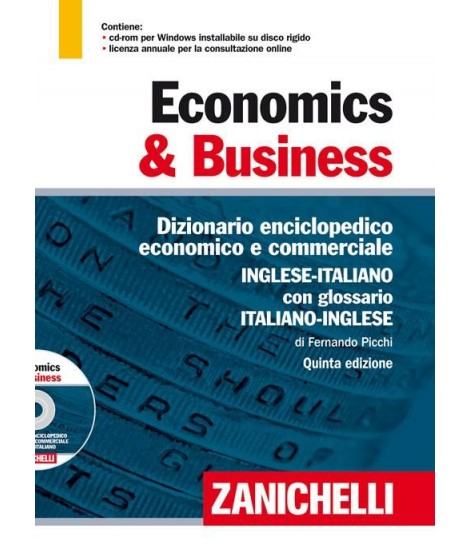 Economics Business Dizionario Enciclopedico Economico E Commerciale Inglese Italiano Italiano Inglese Ediz Bilingue Con Cd Rom Con Aggiornamento Online